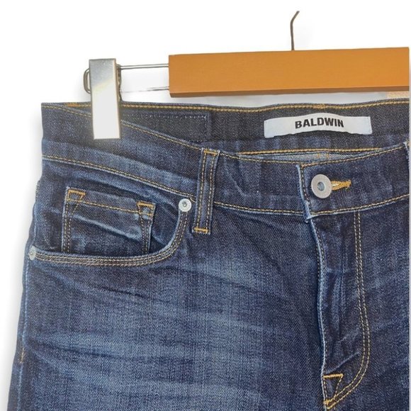 Baldwin The Andi Boyfriend Nolita Dark Wash Ankle  Jeans - Picture 6 of 10